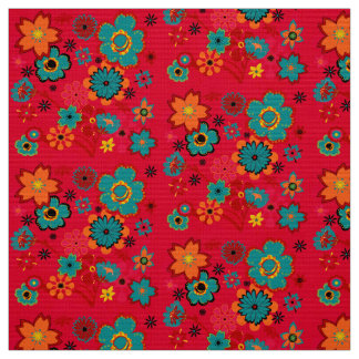 Tissu Motif floral génial