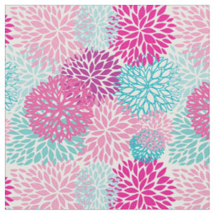 Tissu Motif floral lumineux 2