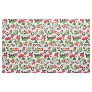 Tissu Motif floral matyo hongrois