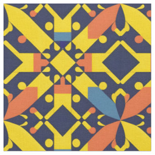 Tissu Motif géométrique abstrait