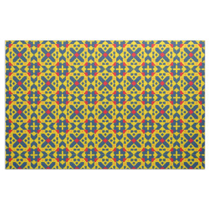Tissu Motif Géométrique Abstrait