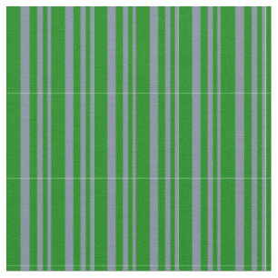 Tissu Motif gris ardoise légère et lignes vertes