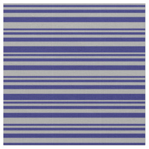 Tissu Motif gris foncé et bleu nuit