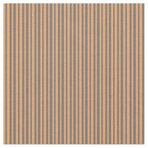 Tissu Motif gris foncé et Brown de couleur rayé/rayé