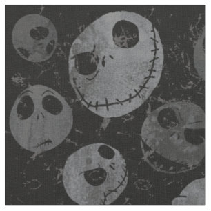 Tissu Motif Jack Skellington