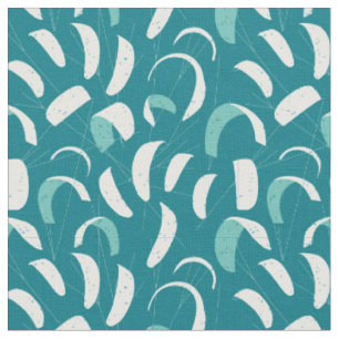 Tissu Motif kitesurf Cool bleu blanc