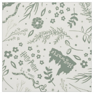 Tissu Motif Magique Herbologie de HOGWARTS™