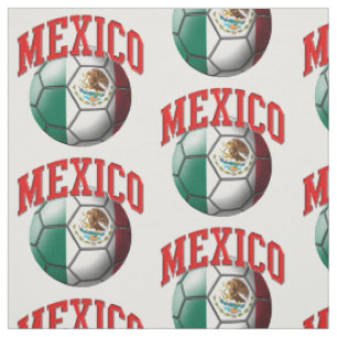Tissu Motif mexicain de football