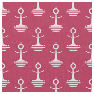 Tissu Motif moderne d'Ancres