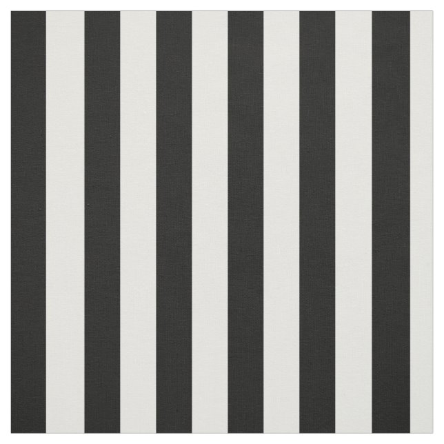 Tissu motif moderne noir et blanc (Échantillon)