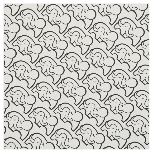 Tissu Motif monochrome (Échantillon)