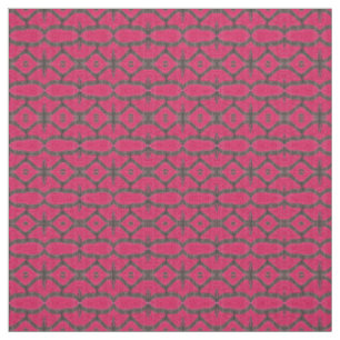 Tissu Motif noir assez rose