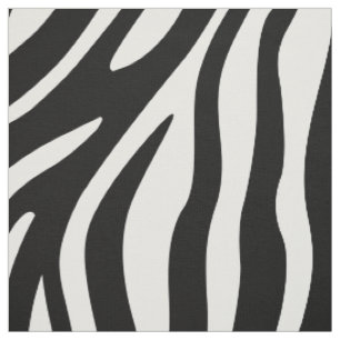 Tissu Motif noir et blanc de rayures d'impression de