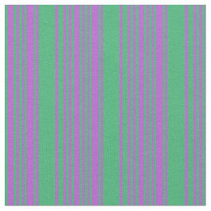 Tissu Motif Orchid & Sea Green Lines