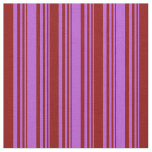 Tissu Motif orchidée et rouge foncé