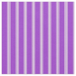 Tissu Motif Orchidée foncée et lignes de couleur blanche