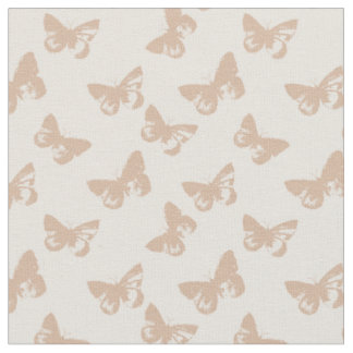 Tissu Motif papillon pastel