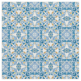 Tissu Motif portugais de tuile