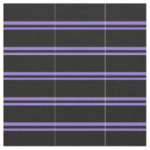 Tissu Motif pourpre et noir/rayé
