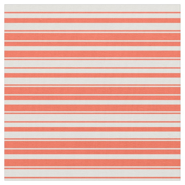 Tissu Motif rayé Cyan rouge et clair (Fermer)