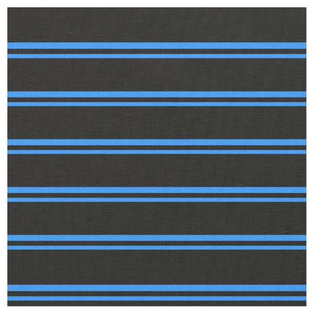 Tissu Motif rayé de couleur bleue et noire (Fermer)