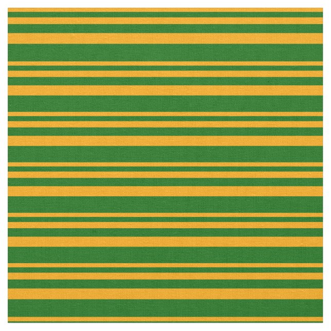 Tissu Motif rayé de couleur orange et vert foncé (Fermer)