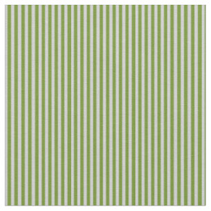 Tissu Motif rayé gris clair et vert