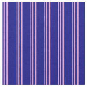 Tissu Motif recouvert de plum et de bleu