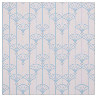 Tissu Motif rétro de style Art déco.