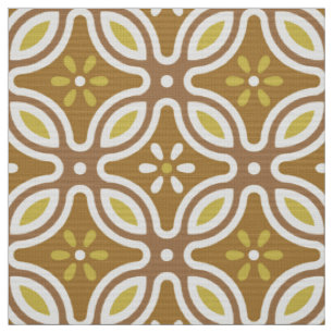 Tissu motif rétro des années 60 les années 70