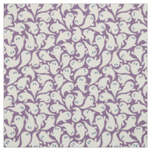 Tissu Motif rétro Halloween dans le style dessin animé v