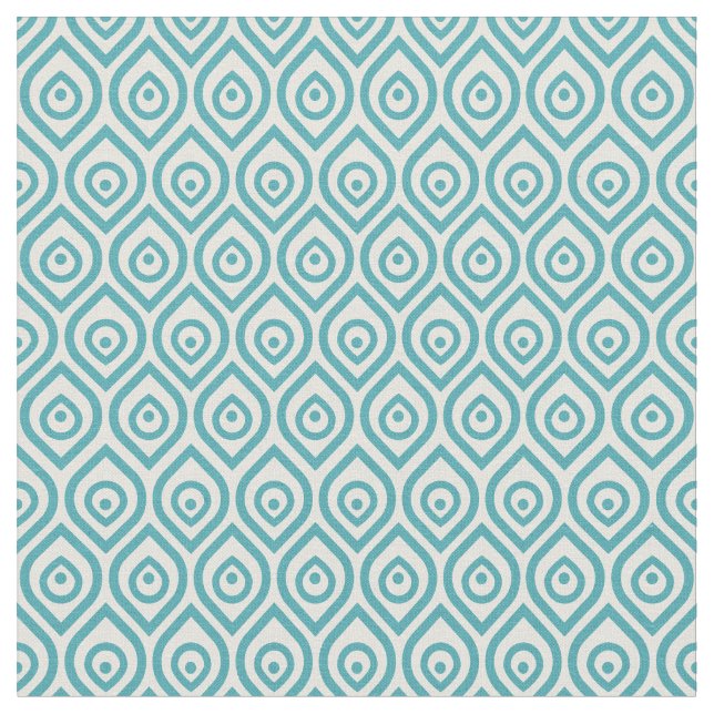 Tissu Motif rétro Ogee (Fermer)
