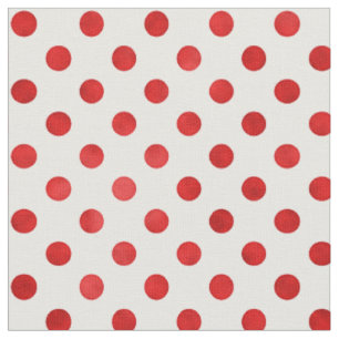 Tissu motif rouge de corail rétro