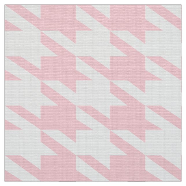 Tissu Motif sans couture blanc et rose (Échantillon)