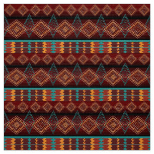 Tissu motif sans couture ethnique