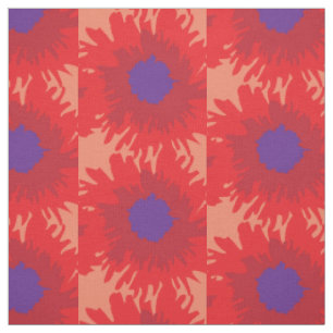 Tissu Motif simple pourpre rouge lumineux graphique