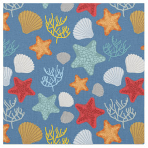 Tissu Motif sous-marin de la vie