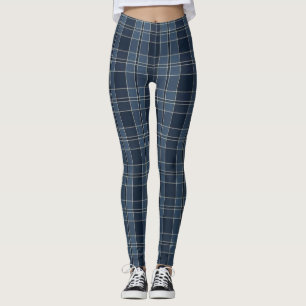 tissu motif tartan campbell Leggings