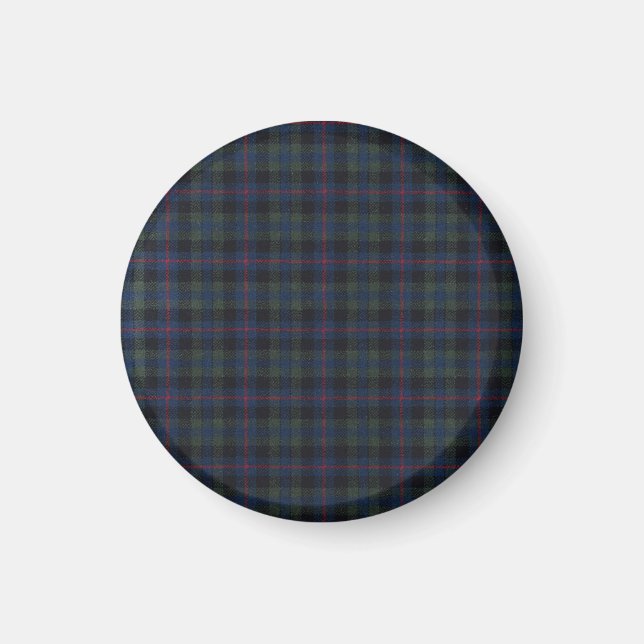 tissu motif tartan Campbell Magnet (Devant)