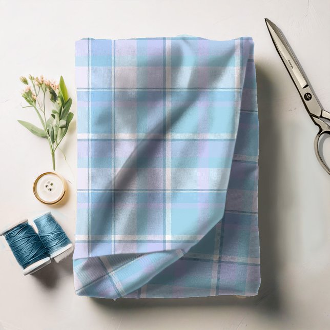 Tissu Motif tatan bleu et blanc ID210 (Créateur téléchargé)