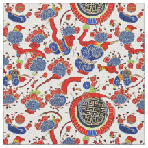 Tissu Motif traditionnel japonais chinois
