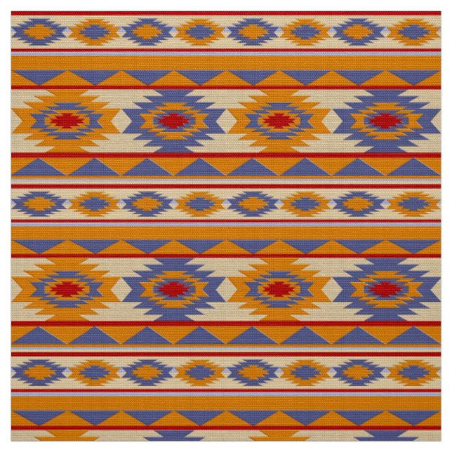 Tissu Motif tribal du sud-ouest (Échantillon)