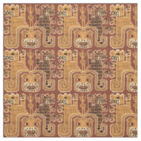 Motif tribal péruvien précolombien Wari Jaguar