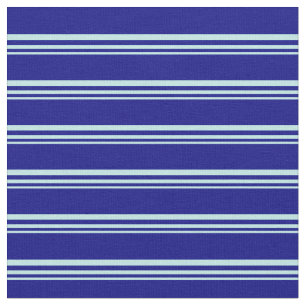 Tissu Motif Turquoise & Bleu Stripes/Lignes