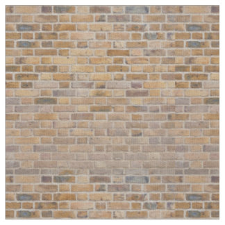 Tissu Motif urbain carrelé de texture de mur de briques