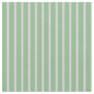 Tissu Motif Vert de mer foncée et Gris clair