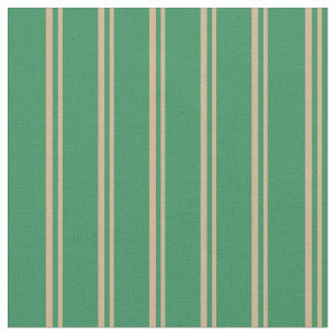 Tissu Motif vert Tan & Sea