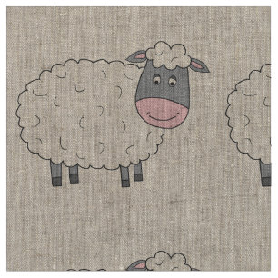 Tissu Moutons