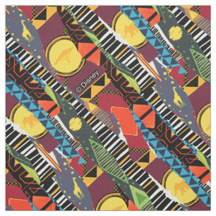 Tissu Mufasa Pride Terres Tapisserie Motif