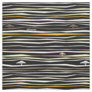 Tissu Mufasa Savanna Motif de la bande